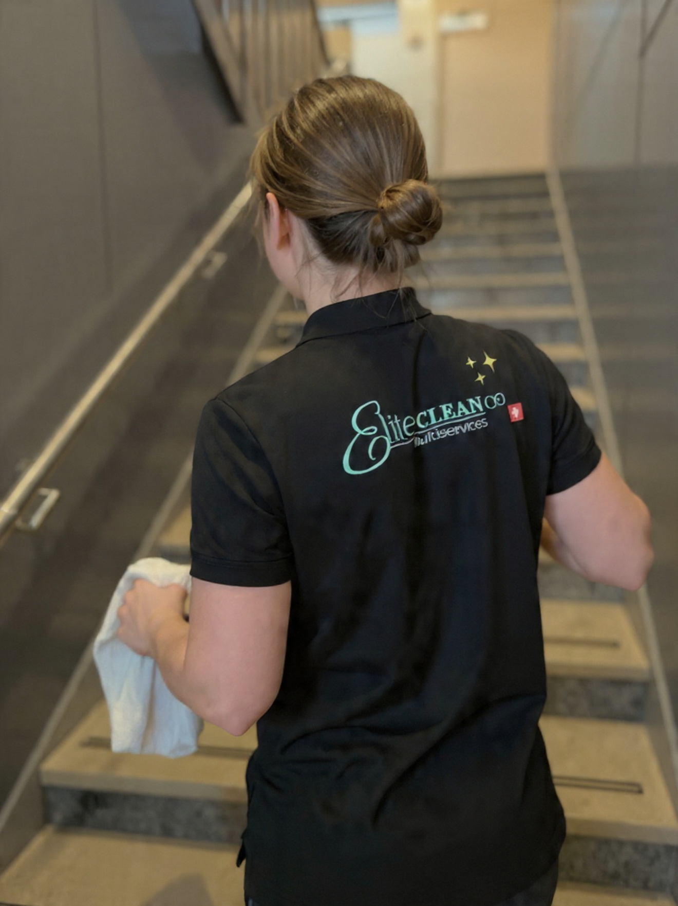 Conciergerie nettoyage escaliers Lausanne EliteCleanCo